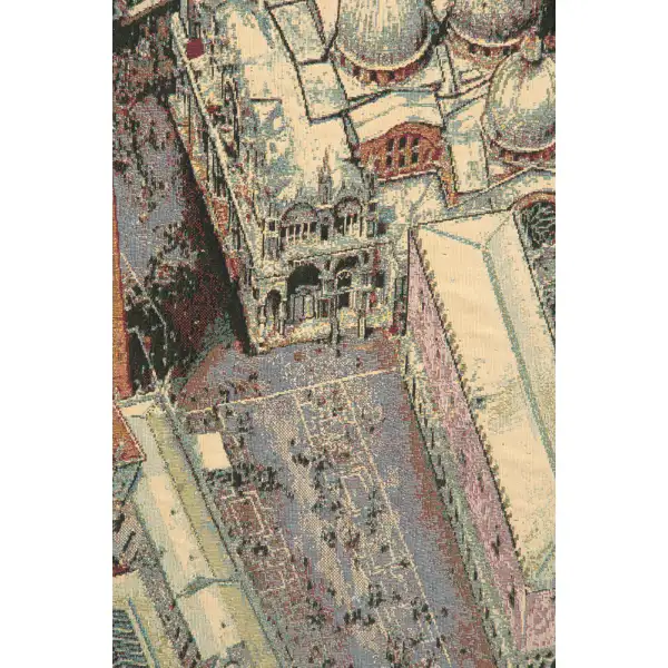 Venice from Above Italian Tapestry Famous Places
