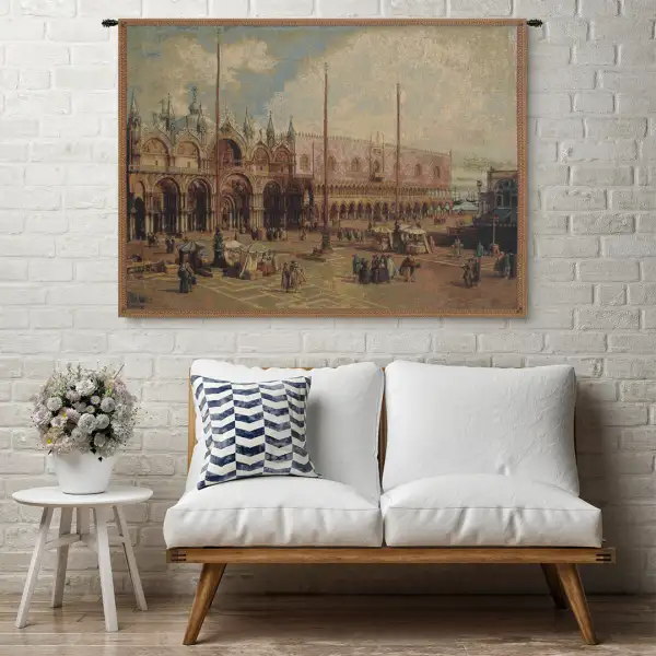 Palazzo Ducale and San Marco Italian Tapestry Contemporary Tapestries