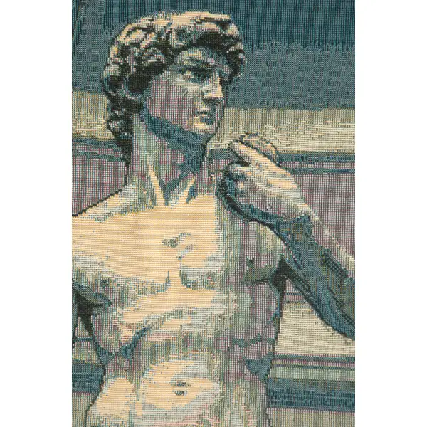 Statue of David Italian Tapestry Object & Element Tapestries