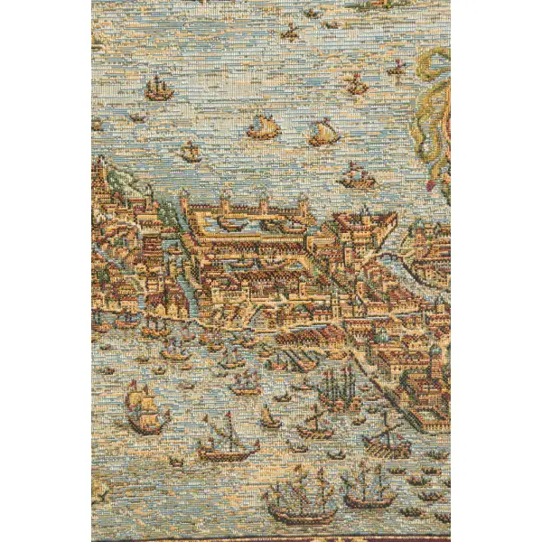 Ancient Map of Venice Horizontal by Charlotte Home Furnishings