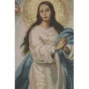 Lady Of Assumption European Tapestries - 17 in. x 25 in. Cotton/Polyester/Viscose by Alberto Passini | Close Up 1