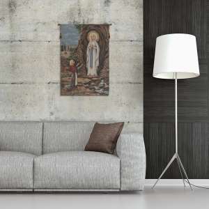 Apparitione Lourdes European Tapestries