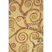 Tree Of Life 1 European Tapestries - 25 in. x 31 in. Cotton/Polyester/Viscose by Gustav Klimt | Close Up 1