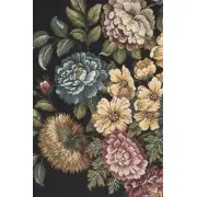Floral Bouquet Words By Lucio Battisti European Tapestries - 84 in. x 53 in. Cotton/Polyester/Viscose by Lucio Battisti | Close Up 1