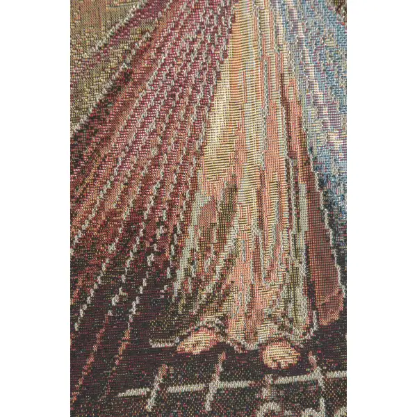 Merciful Jesus Confidant European Tapestries - 11 in. x 17 in. Cotton/viscose/goldthreadembellishments by Charlotte Home Furnishings | Close Up 2