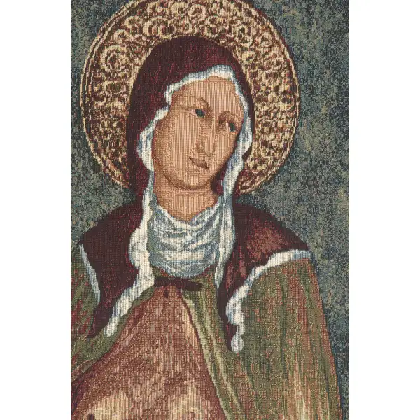 Saint Clare  European Tapestries Christian Art