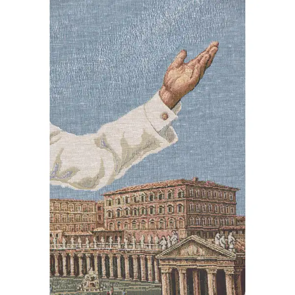 Pope John Paul II Rome wall art european tapestries