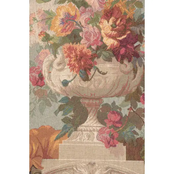 Bouquet Cornemuse French Wall Tapestry 18th & 19th Century Tapestries