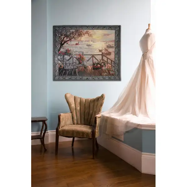 Treasures of the Sea Fine Art Tapestry Contemporary Tapestries