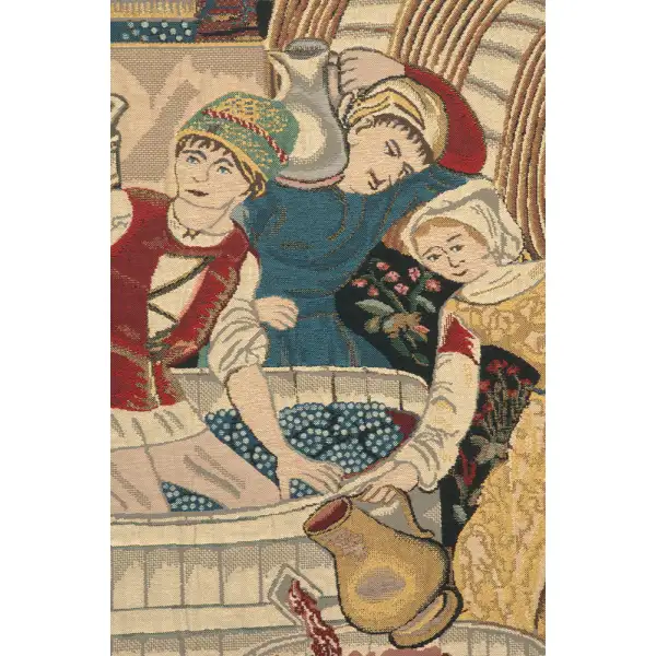 Vendages (Yellow) wall art european tapestries