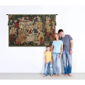 Vendages (Yellow) Belgian Wall Tapestry