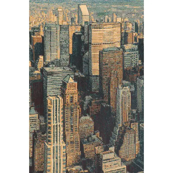 A New York Day Italian Tapestry Famous Places