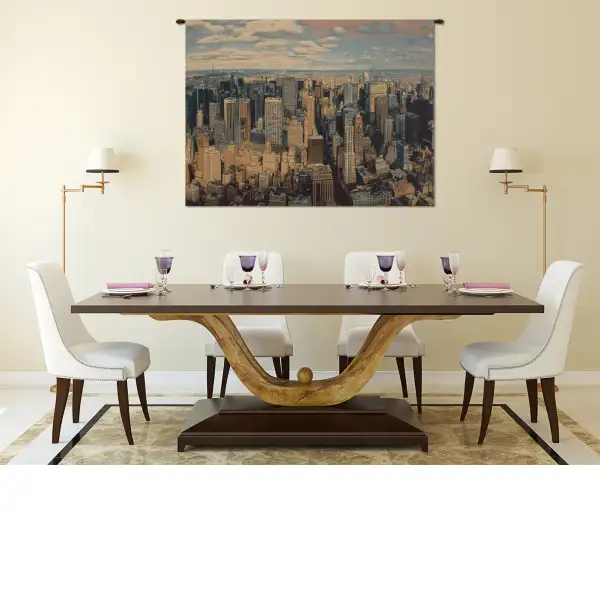 A New York Day Italian Tapestry City & Country Tapestries