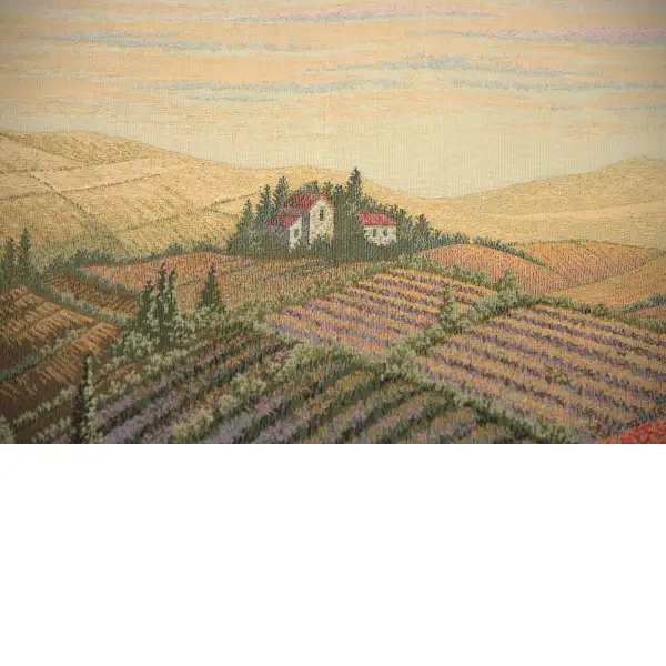 Tuscan Poppy Landscape by Charlotte Home Furnishings