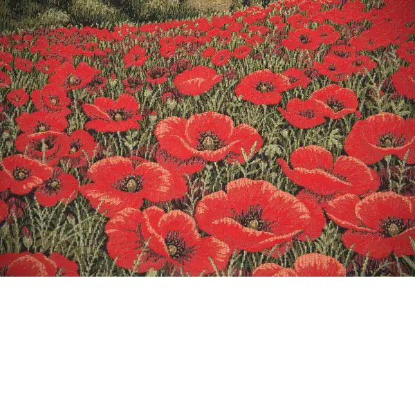 Tuscan Poppy LandscapeCity & Country Tapestries