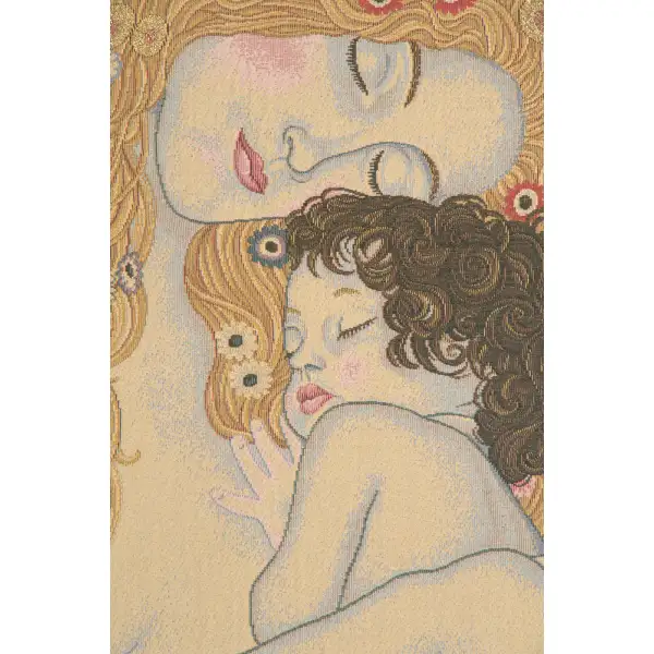 3 Ages by Klimt Belgian Tapestry Wall Hanging Masters of Fine Art Tapestries