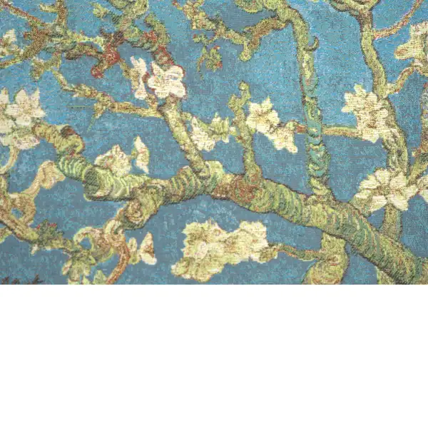 Van Gogh's Almond Blossoms Belgian Cushion Cover | Close Up 4