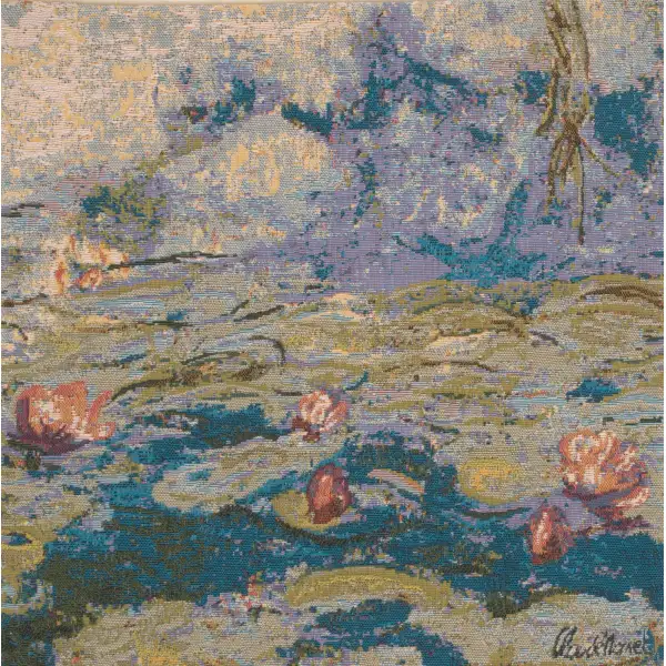 Monet's Water Lilies Belgian Cushion Cover City & Country Cushions