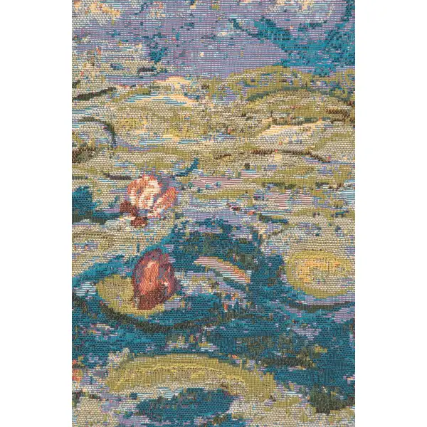 Monet's Water Lilies tapestry pillows