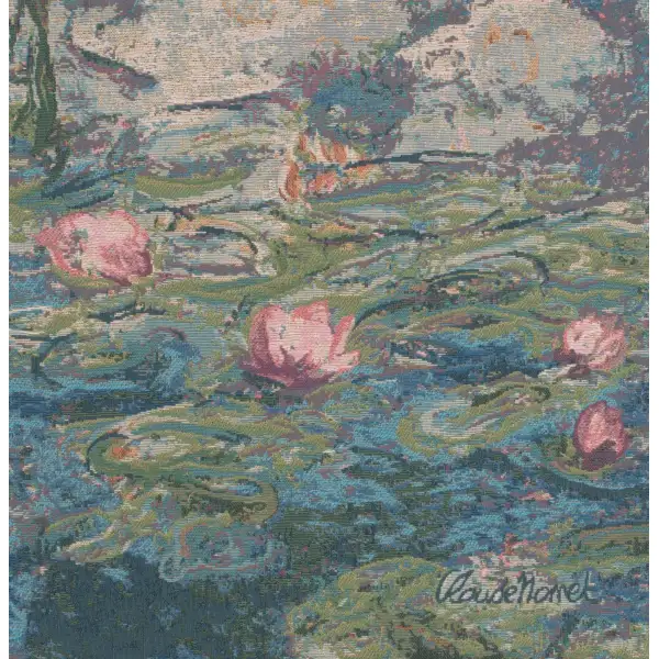Monet's Water Lilies II Belgian Cushion Cover City & Country Cushions
