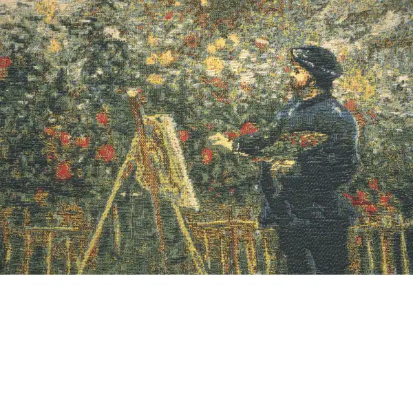 Monet Painting tapestry pillows