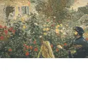 Monet Painting Belgian Cushion Cover | Close Up 3