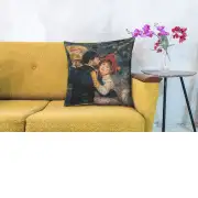 Renoir's Dance in the Country I Belgian Cushion Cover | Life Style 1