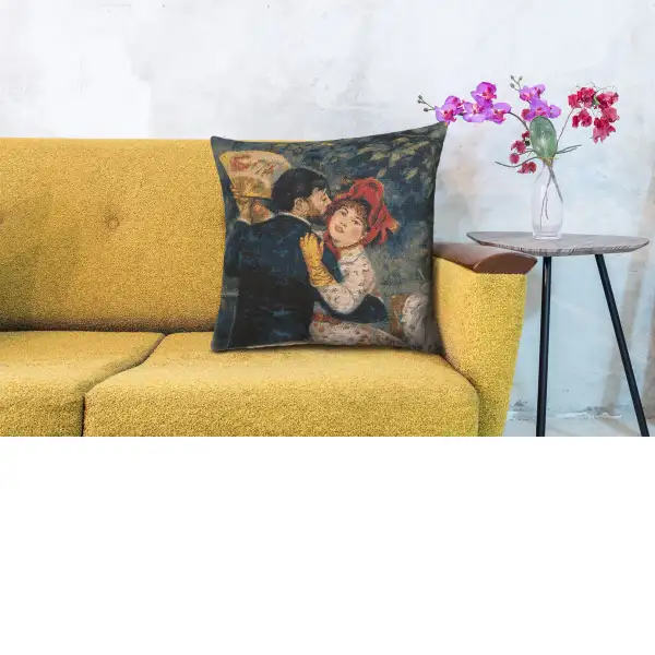 Renoir's Dance in the Country I Belgian Cushion Cover | Life Style 1