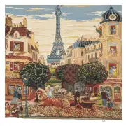 Eiffel Tower in Paris I Belgian Cushion Cover | Close Up 1