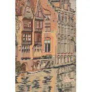 The Canals of Bruges Belgian Cushion Cover | Close Up 2