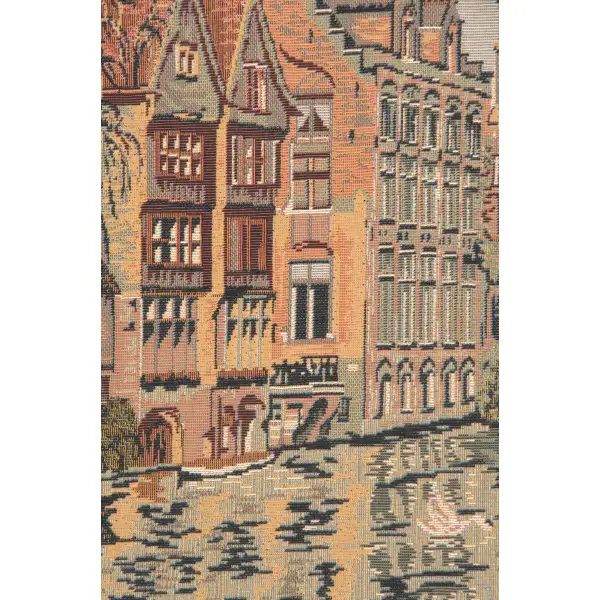 The Canals of Bruges tapestry pillows