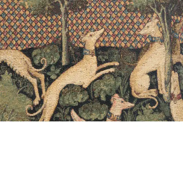 Medieval Dogs tapestry pillows