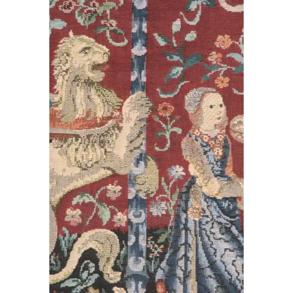 The Lady and the Unicorn III afghan throws