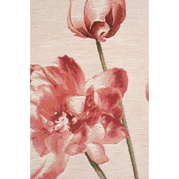 An Armful of Red Tulips White  by Charlotte Home Furnishings