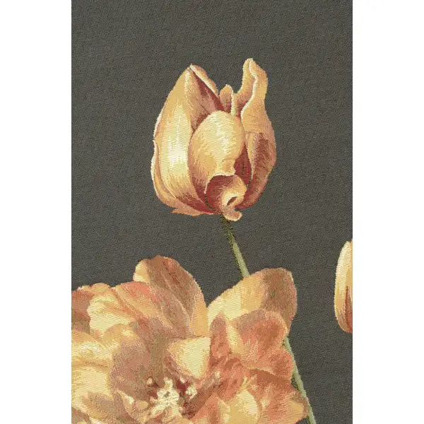 An Armful of Yellow Tulips Grey  table mat
