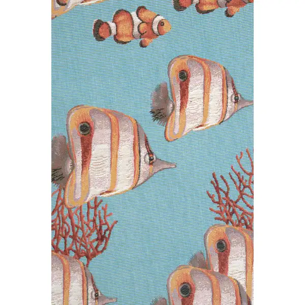 Exotic Fish Blue by Charlotte Home Furnishings