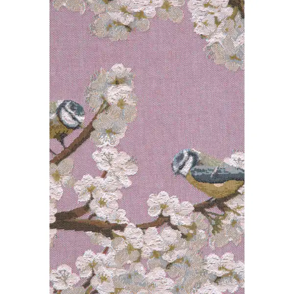 Passerines Branch Pink French Table Mat Floral Table Runners