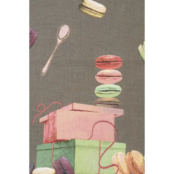 Macaroons Grey  French table mat