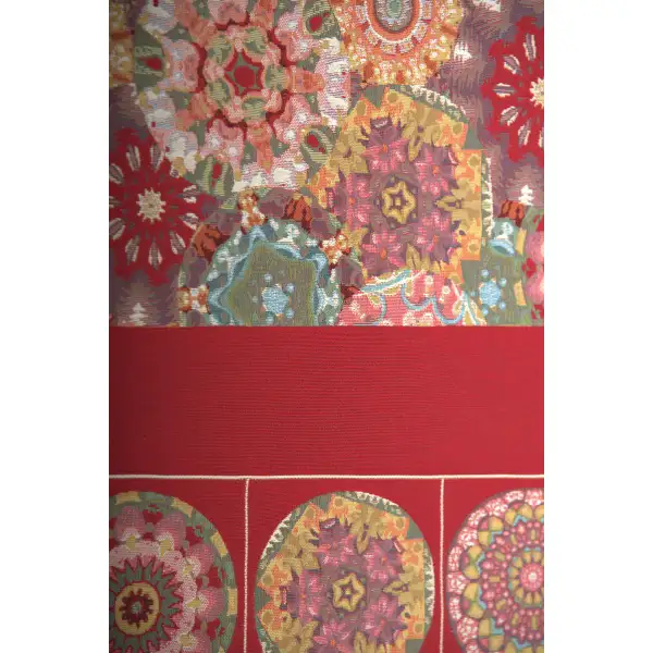 Kaleidoscope Red by Charlotte Home Furnishings
