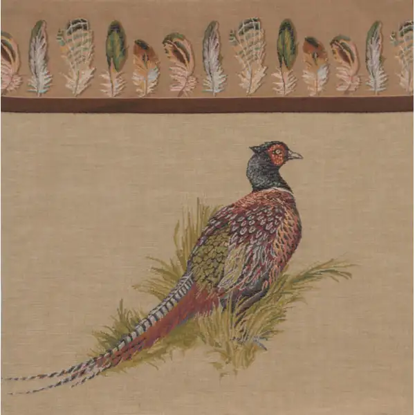 Pheasant european pillows