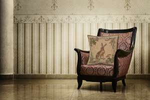 The Hare I Decorative Tapestry Pillow