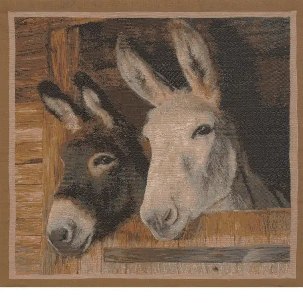 Donkeys Cushion Animal & Wildlife Cushions