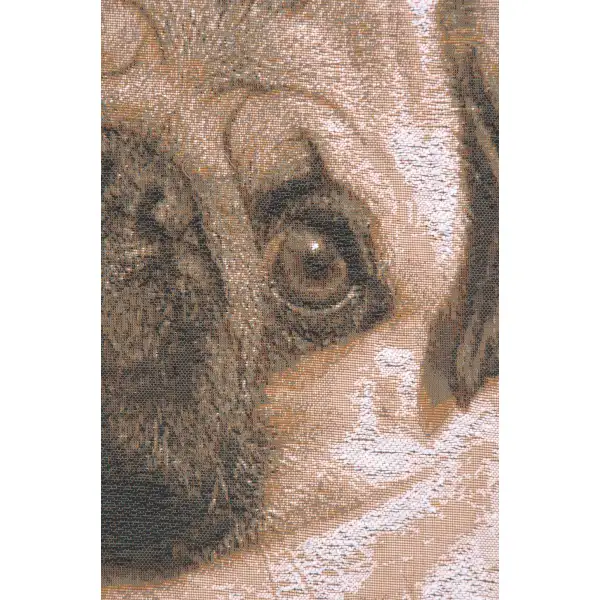 Pugs Face Grey  by Charlotte Home Furnishings