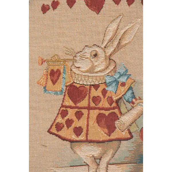 Heart Rabbit Alice In Wonderland decorative pillows