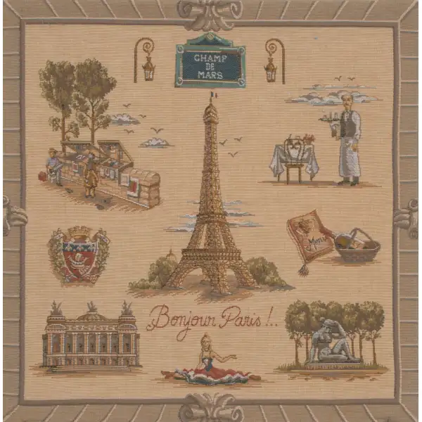 Paris Tour Eiffel european pillows