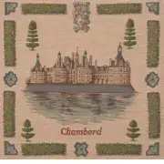 Chambord 1 Cushion - 19 in. x 19 in. Cotton by Charlotte Home Furnishings | Close Up 1