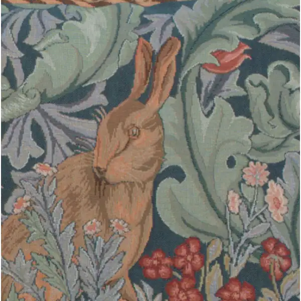 Rabbit As William Morris Right Small cushion covers