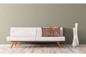 A Mon Seul Desir III Small French Tapestry Cushion