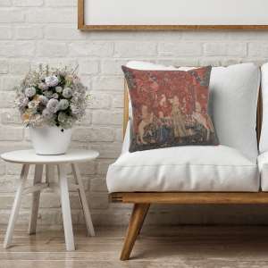 The Taste I Small Decorative Tapestry Pillow