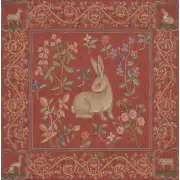 Medieval Rabbit I Cushion | Close Up 1